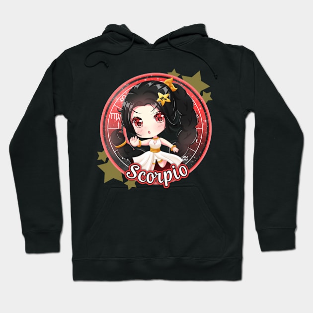 Chibi Scorpio Hoodie by My Tribe Apparel